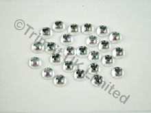 Round Half Pearls 12mm-500pcs - Crystal AB