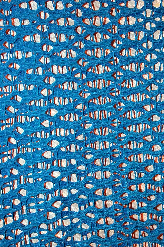 Aztec Stretch Fishnet            was �30pm NOW - Electric Blue