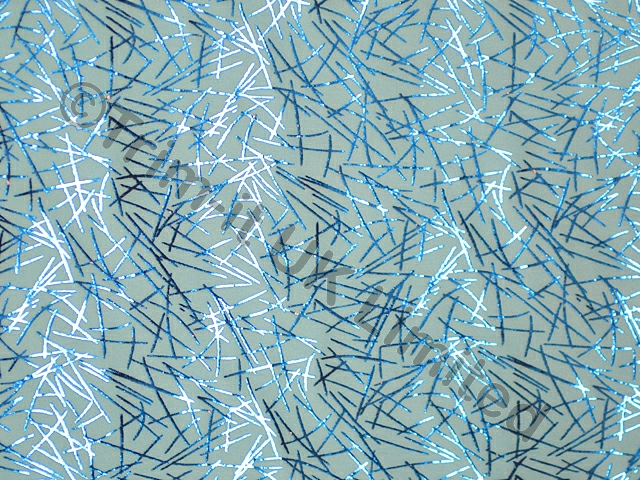 Bamboo Metallic Lycra   SALE WAS �25 NOW - Sky Blue