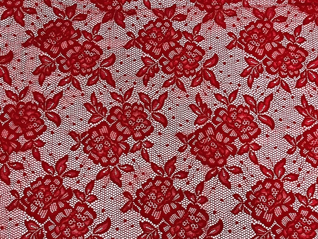 Bellarosa Stretch Lace - Red