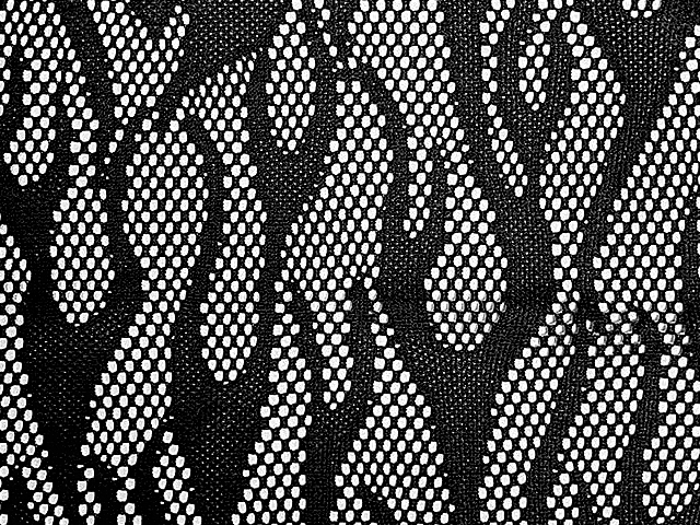 Blaze Stretch Lace - Black