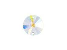 Brilliance DC 18mm AB Round box of 18 pcs - Crystal AB