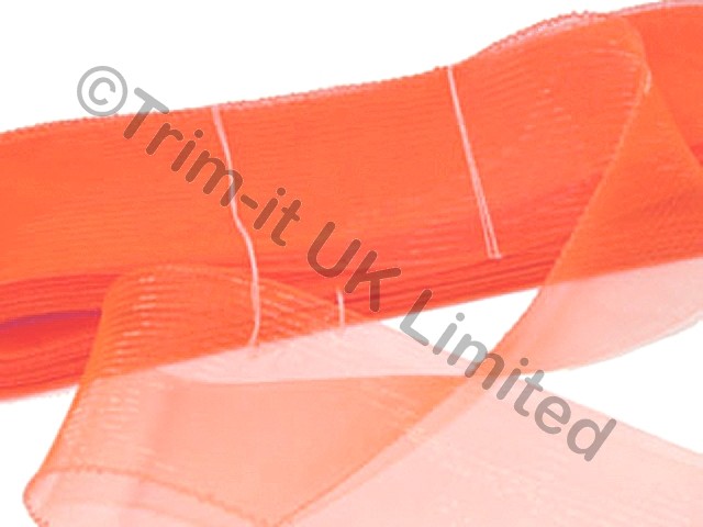 NEW 76mm Crinoline(GB) - Soft Boning - Flo.Sunglow
