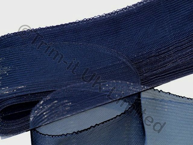 NEW 76mm Crinoline(GB) - Soft Boning - Navy