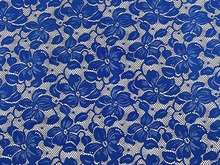 Florentina Stretch Lace - Cobalt.