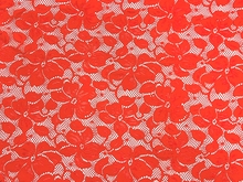 Florentina Stretch Lace - Flo. Red