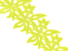 Georgina Guipure Lace Ribbon - Tropic Lime
