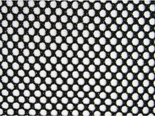 metallic Spandex 3mm Fishnet - Black/Metallic Black