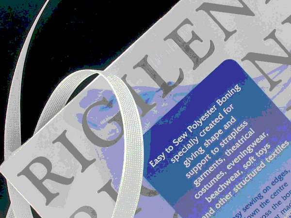 Rigilene 12mm wide (40m Box) - Clear