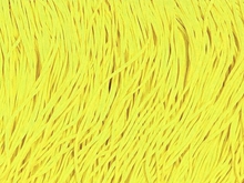 Stretch Top Rayon(Tactel) Fringe 15cm - Sassy Yellow