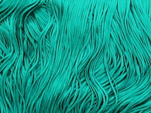 Stretch Top Rayon(Tactel) Fringe 15cm - Jade(Peacock)