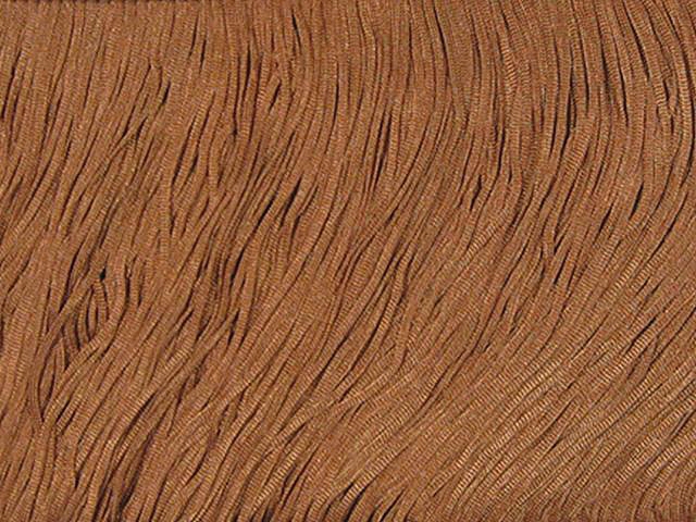  Stretch Top (Polyester) Fringe 30cm - American Tan