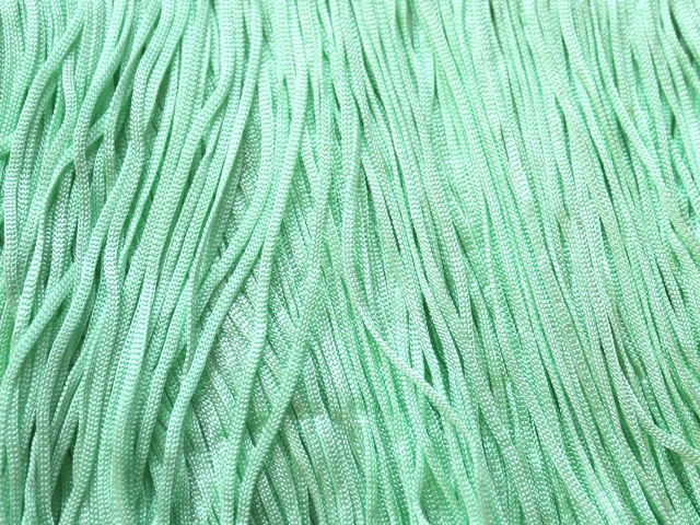  Stretch Top (Polyester) Fringe 30cm - Peppermint