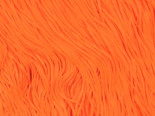 Stretch Top (Polyester) Fringe 30cm (10m Card) - Flo. Orange