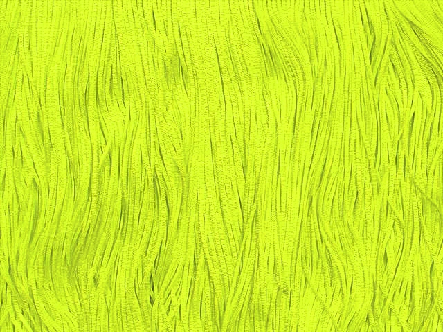  Stretch Top (Polyester) Fringe 30cm (10m Card) - Tropic Lime