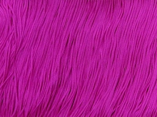  Stretch Top (Polyester) Fringe 30cm (10m Card) - Hawaiian Pink