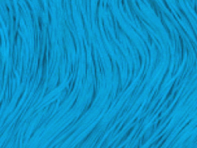  Stretch Top (Polyester) Fringe 30cm (10m Card) - Turquoise
