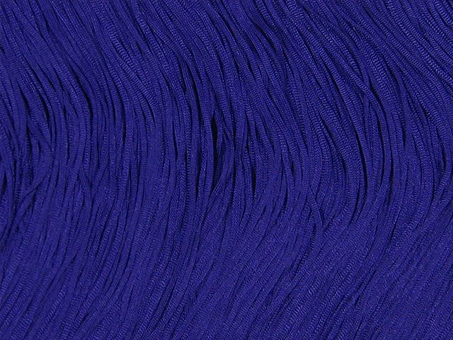  Stretch Top (Polyester) Fringe 30cm (10m Card) - Sapphire