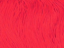 Stretch Top Rayon (Tactel) Fringe 30cm - Flo. Red