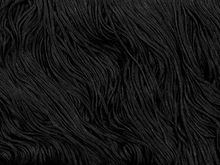 Rayon Fringe 5cm (Budget) - Black