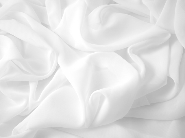 Superflow Georgette (wide width) - White