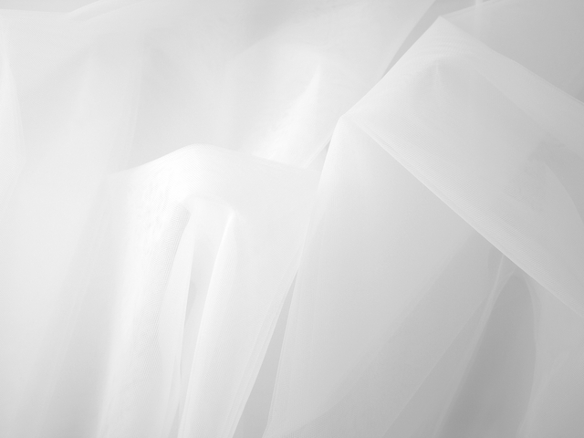 Soft Dreamweave Net- 280cm/300cm Wide - White
