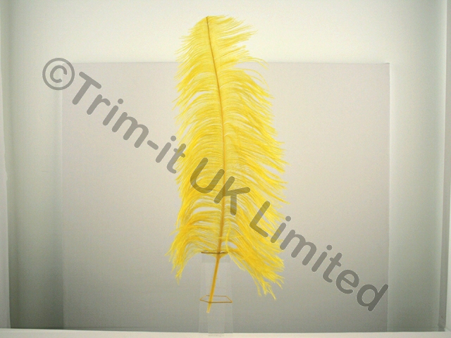 Ostrich Plumes-spadones - Sassy Yellow