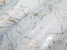 Storm Hologram Lycra SALE - White/Silver Hologram